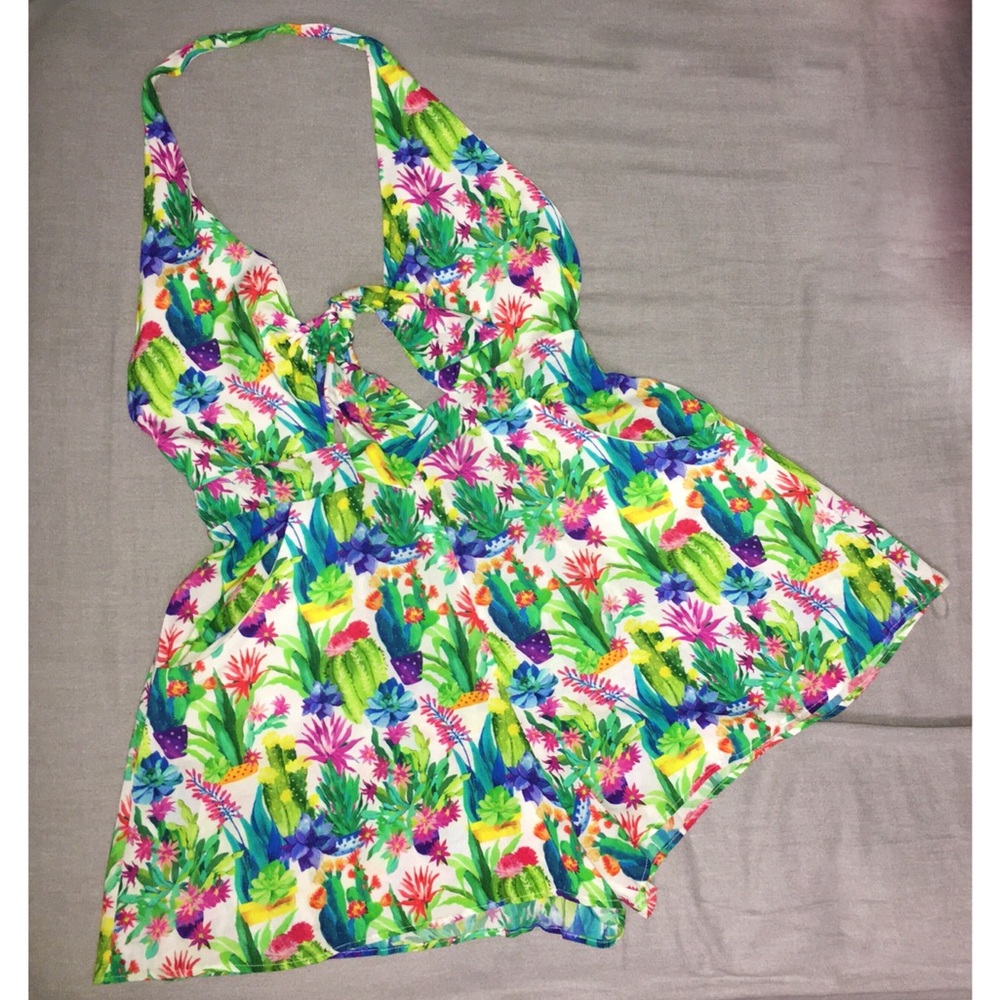 Nanette Lepore Cactus Romper